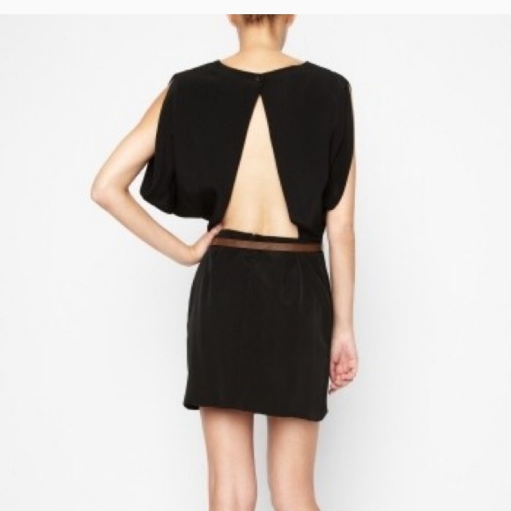 BCBGeneration Open Back Dress with Pockets!